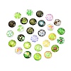 Flatback Glass Cabochons for DIY Projects GGLA-PH0004-27F-1