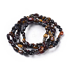 Natural Tiger Eye Bead Stretch Bracelets BJEW-K213-04-1