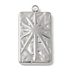 304 Stainless Steel Pendants STAS-L277-03A-P-1