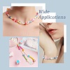 28Pcs 7 Colors Baking Paint Alloy Beads PALLOY-CJ0004-94-7