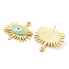 Alloy Enamel Pendants ENAM-P166-01KCG-E-2