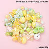 60G 2 Colors Acrylic Beads MACR-YW0003-36B-2