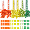 CREATCABIN 600Pcs 6 Style Opaque Colours 2-Hole Glass Seed Beads SEED-CN0001-17-1