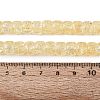 Crackle Transparent Glass Beads Strands GLAA-N069-03A-09-4