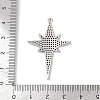 Brass Micro Pave Cubic Zirconia Pendants KK-M322-45P-3