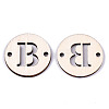 Unfinished Natural Poplar Wood Links Connectors WOOD-S045-140B-01B-2