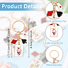 Alloy Enamel Keychain KEYC-YW00164-01-3