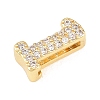 Brass Micro Pave Cubic Zirconia Pendants KK-B167-22G-3