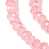 Baking Electroplate Glass Beads Strands X-DGLA-A039-J2MM-B08-3