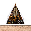 Orgonite Pyramid Resin Energy Generators DJEW-N003-07C-4