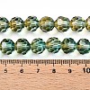 Baking Paint Transparent Glass Beads X1-DGLA-A035-T10mm-A08-5