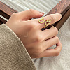 DIY fashionable stainless steel ring with non fading color YR5292-1-1