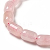 Natural Rose Quartz Beads Strands G-G980-13-4