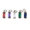 Brass with Cubic Zirconia Pendants KK-A269-68P-1