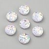 Transparent Resin Cabochons RESI-WH0038-47C-1