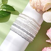 12Pcs 6 Styles Glass Stretch Bracelets BJEW-JB11033-3