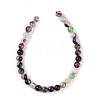 Natural Striped Agate/Banded Agate Beads Strands X-G-Z060-A01-A21-2