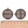 Alloy Pendants PALLOY-ZN33091-R-FF-3