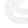 AB Color Plated Imitation Jade Glass Beads Strands GLAA-T026-4x8mm-J01-3