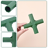 25Pcs 5 Styles PE Plastic Pipe Fittings Connectors KY-ME0001-08-3