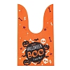 100Pcs Rabbit Shaped Halloween Candy Plastic Bags ABAG-U001-02M-2