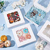 Rectangle Paper Biscuit Boxes with Clear Window CON-WH0107-03-4