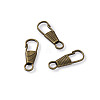 Iron Keychain Clasp Findings IFIN-TAC0002-11AB-11
