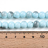 Baking Paint Glass Beads X1-DGLA-N013-8mm-03-4