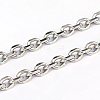 Tarnish Resistant 304 Stainless Steel Cable Chains CHS-L001-68-1.2mm-1
