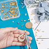 60Pcs 201 Stainless Steel Stud Earring Findings EJEW-UN0002-25-2