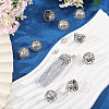 10Pcs Alloy Pendant Bails FIND-CA0011-52B-5