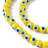 Baking Paint Glass Beads DGLA-C001-02B-3