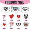 8Pcs 8 Styles Computerized Embroidery Cloth Patches PATC-TA0001-38B-3