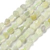 Natural New Jade Beads Strands G-P497-01E-30-1