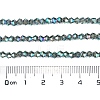 Transparent Electroplate Glass Beads Strands LS-EGLA-A039-T3mm-UA12-4