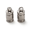201 Stainless Steel Cord Ends LS-STAS-S167-01D-P-1