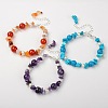 Gemstone Bracelets BJEW-JB01391-1
