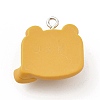 Opaque Resin Pendants CRES-B007-01C-2