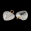 Natural Quartz Crystal Pendants G-E603-01G-10-2