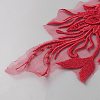 Chemical Fiber Iron Acrylic Embroidery Lace Collar LS-DIY-WH0899-291B-2