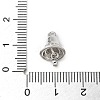 Brass Micro Pave Cubic Zirconia Pendants KK-P290-27P-3
