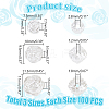 300Pcs 3 Styles Imitation Pearl Acrylic Beads OACR-GA0001-20-2