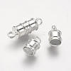 Brass Magnetic Clasps with Loops KK-MC026-S-NF-2