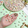 200Pcs Imitation Shell & Pearl Acrylic Pendants FIND-ME0003-99-3