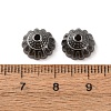 Tibetan Style Alloy Bead Caps K0PBB051-2