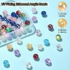 UV Plating Iridescent Acrylic Beads MACR-CJ0001-75-2
