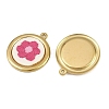 304 Stainless Steel & Embroidered Pendants SA-CBA1ED9-11G-2