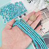 ARRICRAFT 5 Strands 5 Styles Synthetic Turquoise Beads Strands TURQ-AR0001-40-4