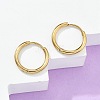 Ion Plating(IP) 304 Stainless Steel Huggie Hoop Earrings EJEW-F111A-17mm-G-1