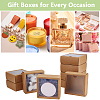Foldable Square Paper Storage Gift Boxes LS-CON-WH0110-42C-03-5